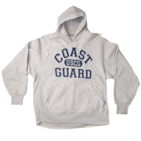 Vintage USCG United States Coast Guard Lee Hoodie Sweatshirt Size XL.