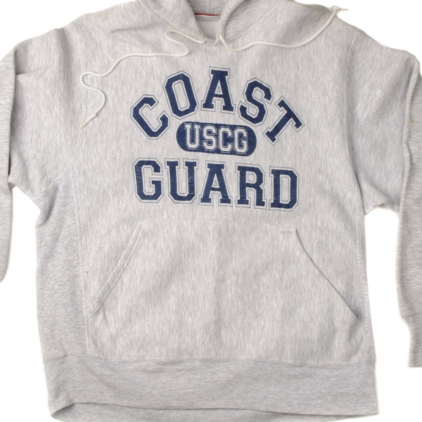 VINTAGE US COAST GUARD HOODIE SWEATSHIRT SIZE XL 1990s