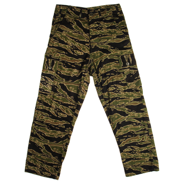 VINTAGE US ARMY TIGER STRIPE LATE WAR PATTERN FIELD TROUSERS PANTS 1960s VIETNAM WAR SIZE W30 L28