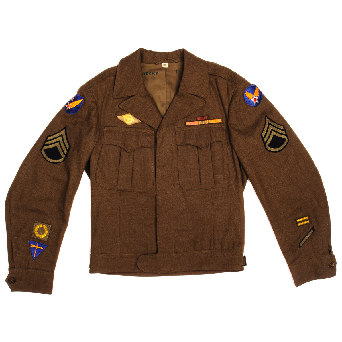 WWⅡ USAAF D-2 プルオーバージャケット ビンテージ 古着 40年代 米軍実品 U.S.ARMY AIR FORCW D-2 コールドウェザー