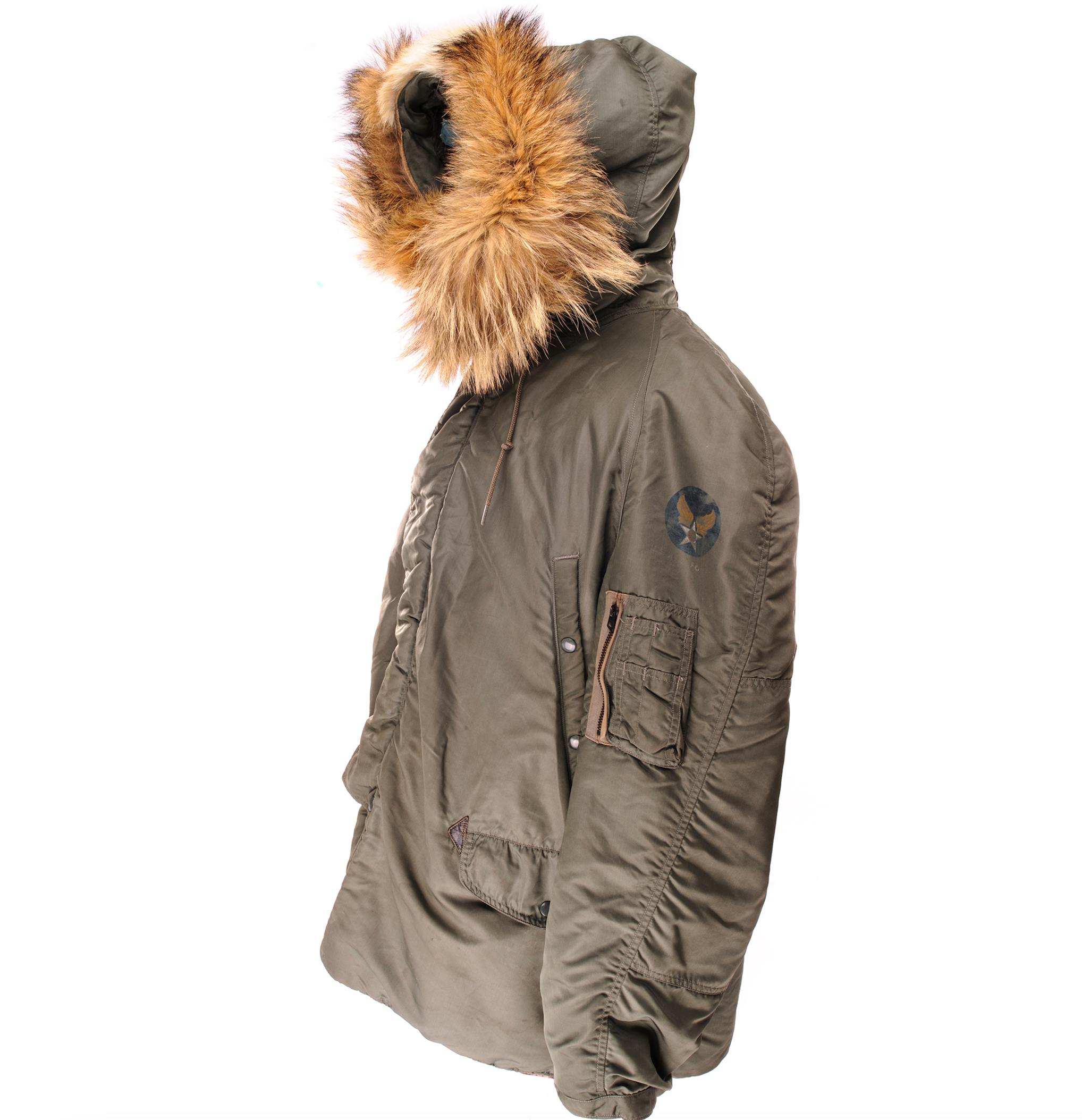 VINTAGE USAF N3B FLIGHT JACKET PARKA SNORKEL PATCH AIR FORCE 1961 VINTAGE USAF N3B FLIGHT JACKET PARKA SNORKEL PATCH AIR FORCE 1961