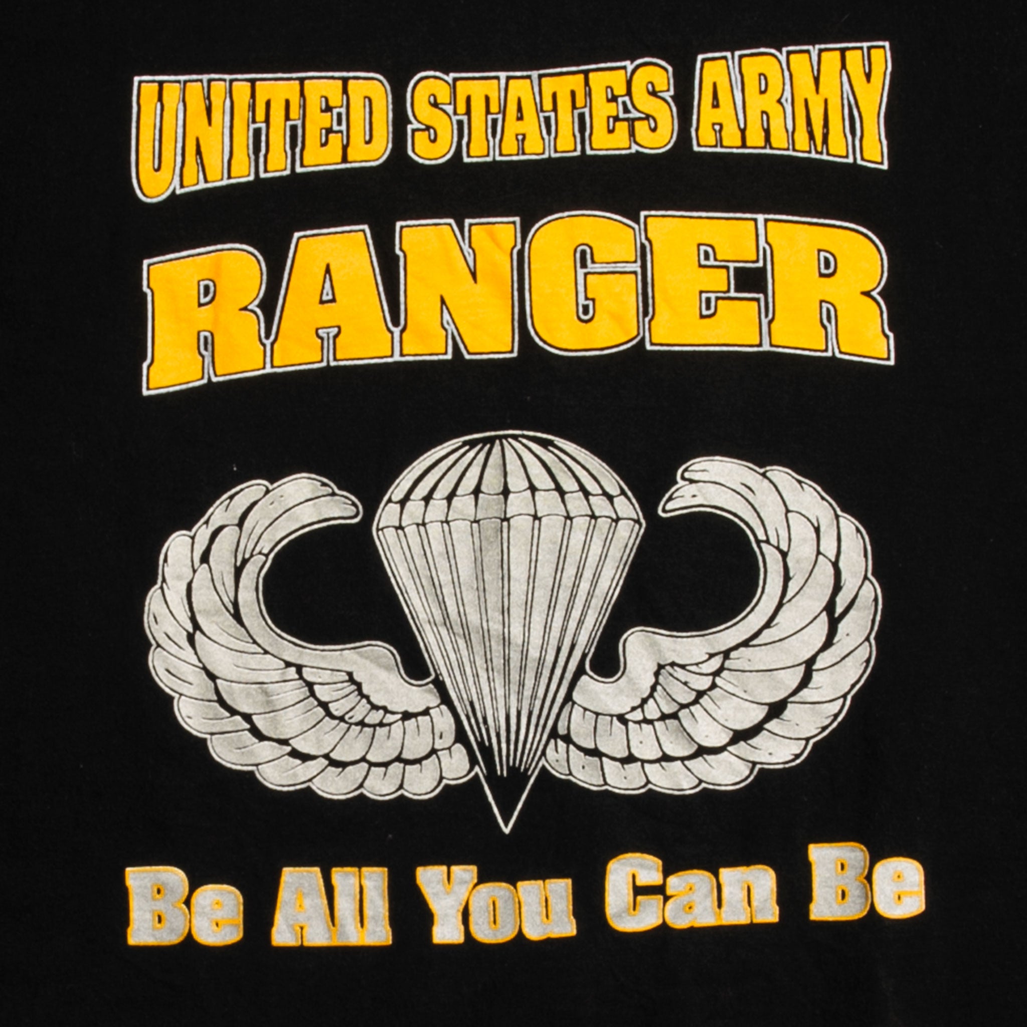 Vintage 90s US Army T Shirt Mens Sz XL Gray Single Stitch