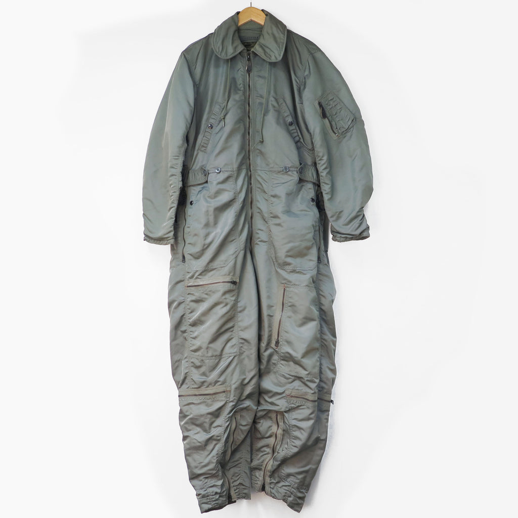 USAF US AIR FORCE CWU-I/P FLIGHT COVERALL 1960 SIZE LARGE LONG