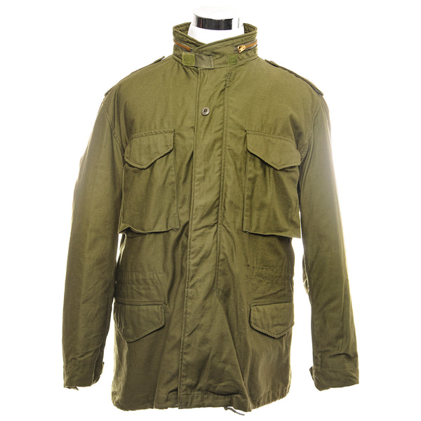 US ARMY M-1965 M65 FIELD JACKET 1981 SIZE LARGE REGULAR DEADSTOCK