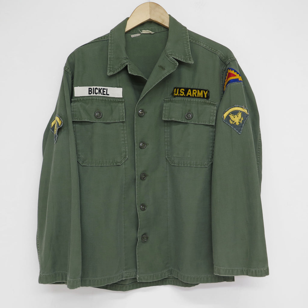US Army Utility Shirt P-58 P58 1960's 7th Army Specialist