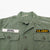 US ARMY UTILITY SHIRT P-58 P58 1960'S 7TH ARMY SPECIALIST E5 PATCH SIZE SMALL