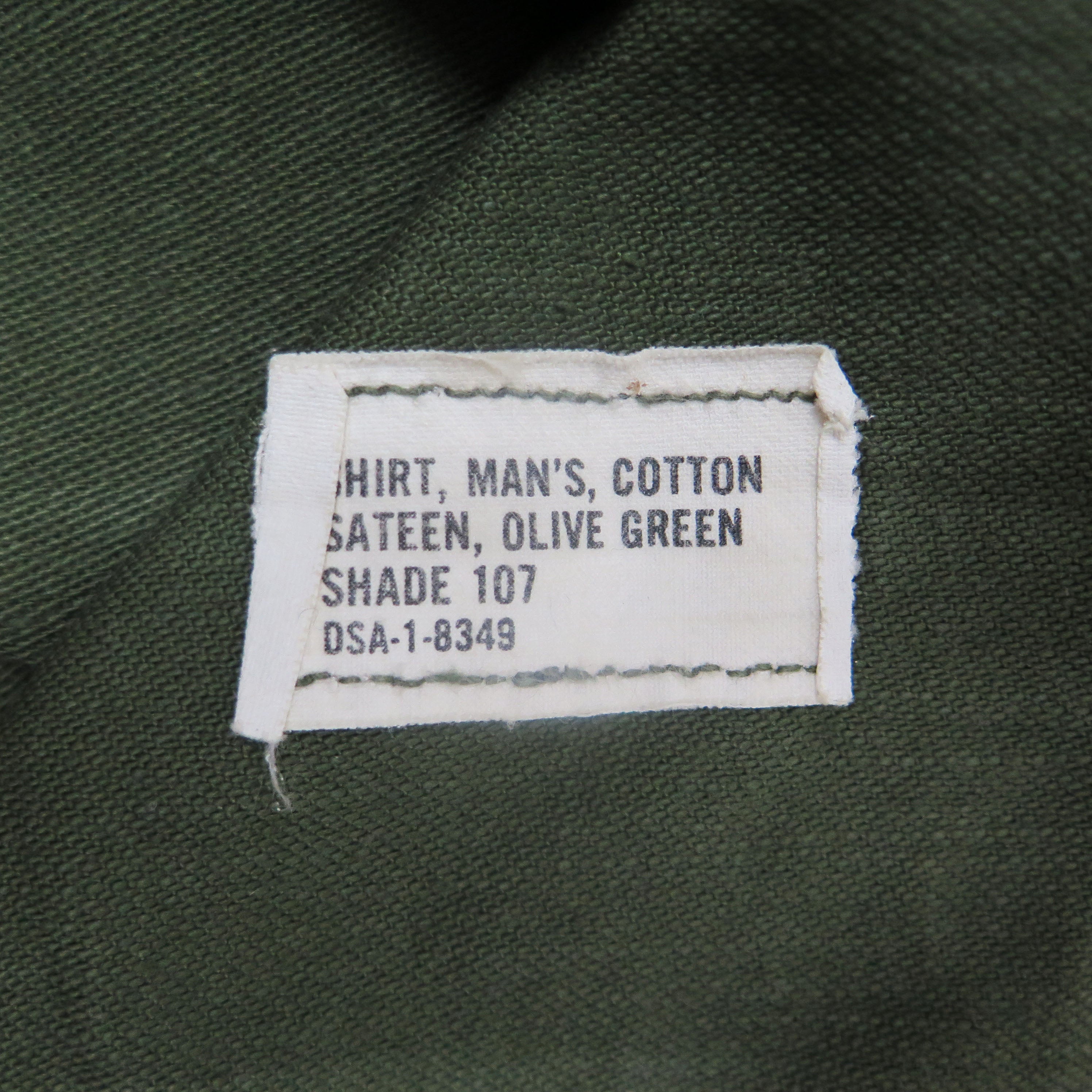 US Army Utility Shirt P-64 P64 1970's Size 14 1/2 X 33 – Rare Gear USA