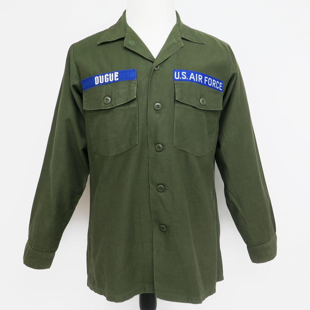 ヴィンテージ アメリカ空軍 ユーティリティ シャツ P-64 P64 1976 サイズ 15 1/2 x 33