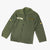US ARMY UTILITY SHIRT HBT WITH 13 STARS BUTTONS 1950'S KOREAN WAR SPECIALIST E4 PATCH SIZE SMALL