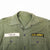 US ARMY UTILITY SHIRT HBT WITH 13 STARS BUTTONS 1950'S KOREAN WAR SPECIALIST E4 PATCH SIZE SMALL