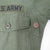 VINTAGE US ARMY UTILITY SHIRT P64 1960S THIRD ARMY PATCHED SIZE 14 1/2 X 33