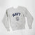 USN US NAVY SWEATSHIRT NAVAL ACADEMY CREST CREWNECK 1980'S