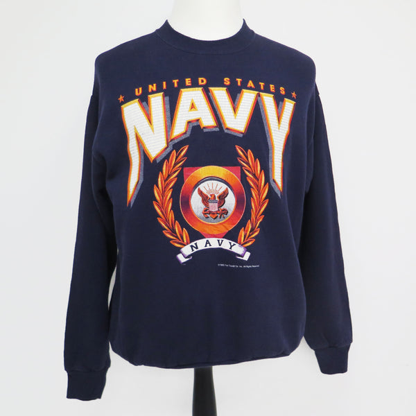 USN US NAVY SWEATSHIRT CREWNECK 1995 SIZE LARGE