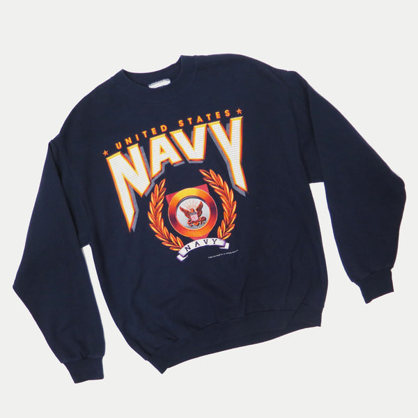 USN US NAVY SWEATSHIRT CREWNECK 1995 SIZE LARGE