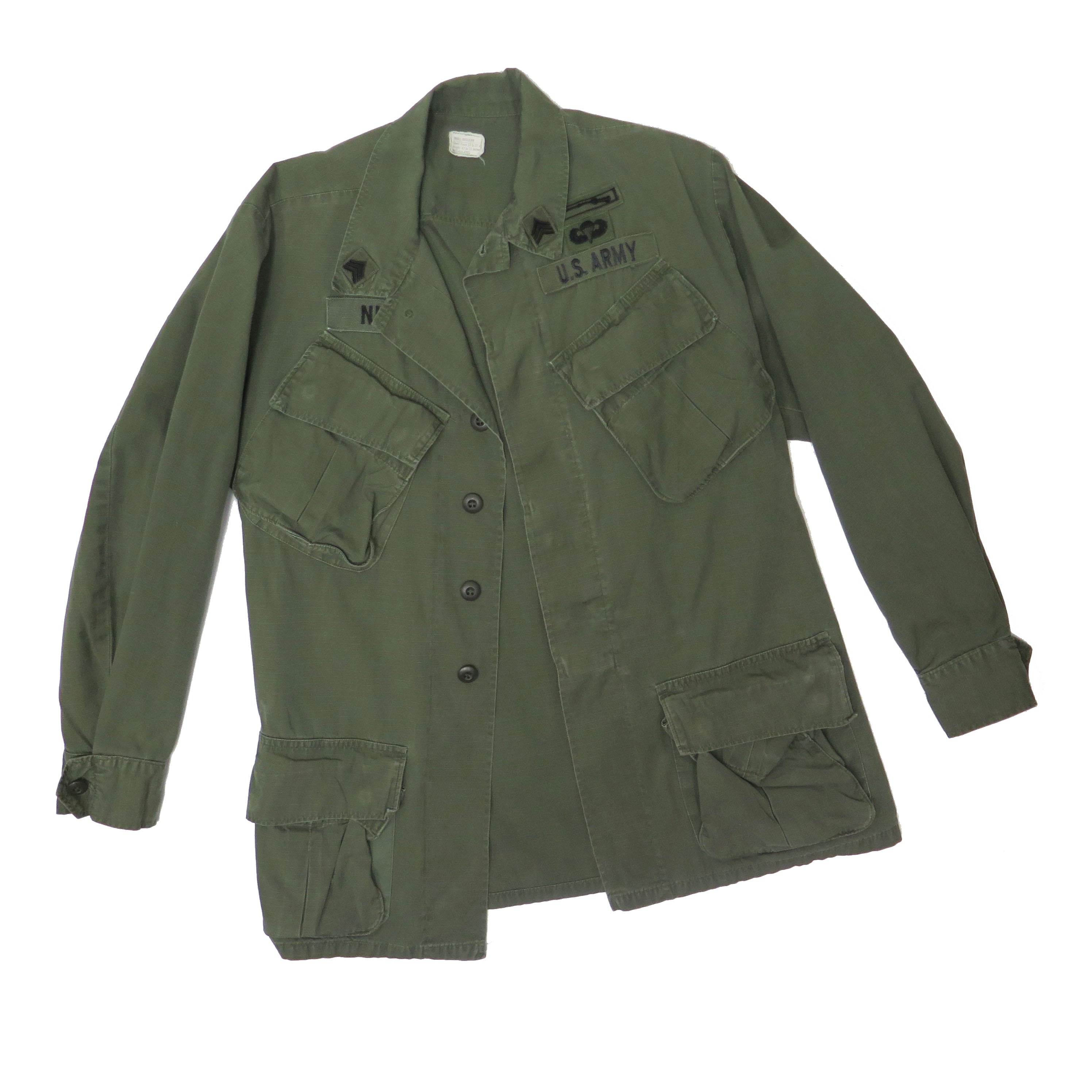 US Army Combat Jacket 5th Pattern Ripstop Vietnam War – Rare