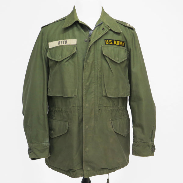 米軍 M-1951 M51 フィールド ジャケット 1960 ベトナム戦争 キャプテン パッチ サイズ スモール ショート