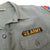 US ARMY UTILITY SHIRT P-64 P64 1960'S  7TH ARMY SPECIALIST E4 PATCH