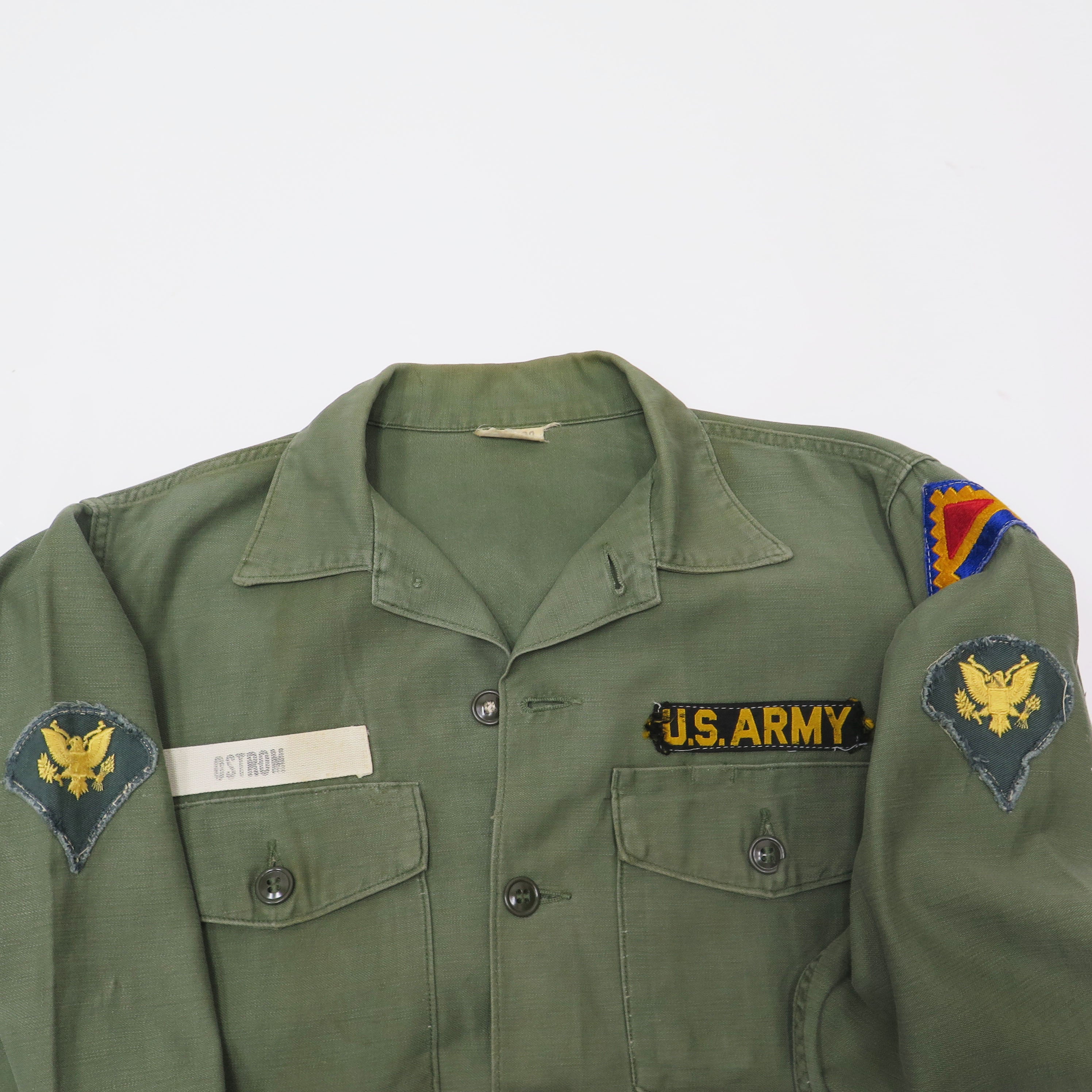 US Army Utility Shirt P-64 P64 1960's 7th Army Specialist
