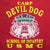 USMC US MARINE CORPS 'CAMP DEVIL DOG' 1990 SWEATSHIRT SIZE LARGE