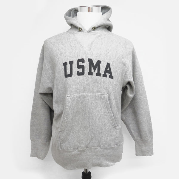 USMA US MILITARY ACADEMY EARLY 1980'S 1990 SWEATSHIRT HOODIE CHAMPION REVERSE WEAVE SIZE MEDIUM