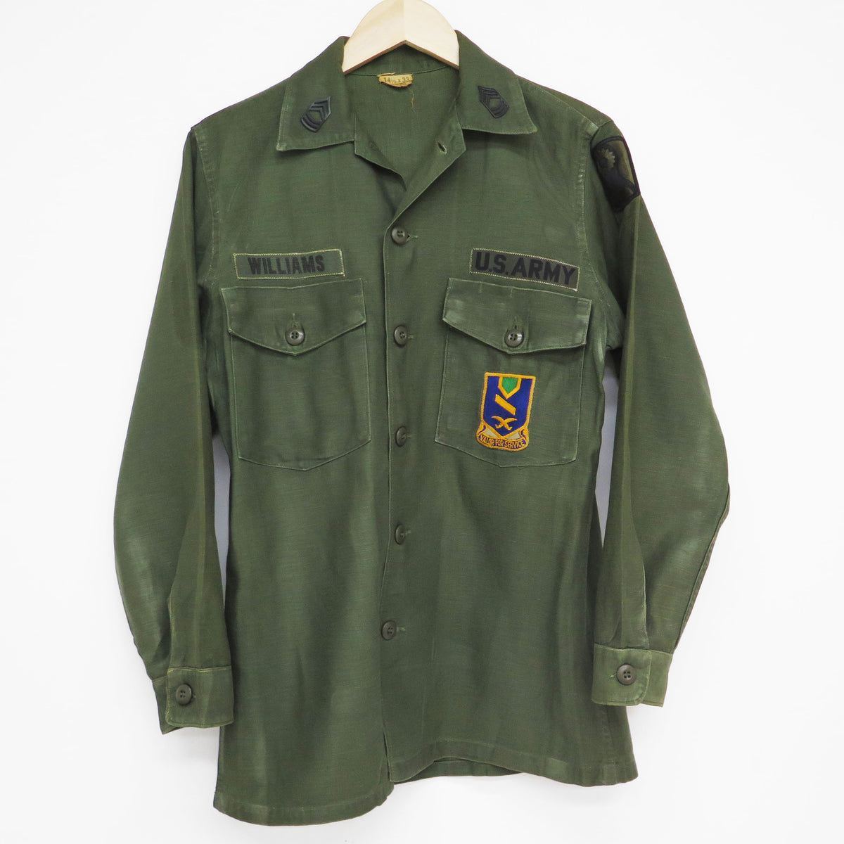 US ARMY UTILITY SHIRTS 15 1/2 35 60s